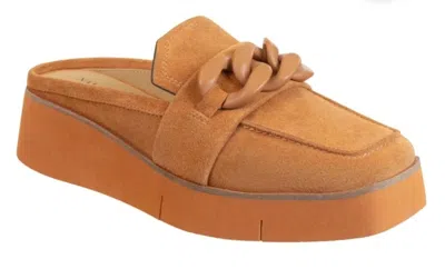 Naked Feet Women's Elect Platform Mules In Camel In Multi
