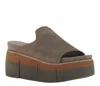Naked Feet Flow Wedge Slide Sandal In Multi