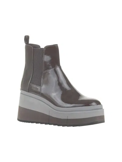 Naked Feet Women's Guild Platform Chelsea Boots In Mud In Multi