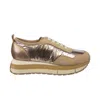 Naked Feet Women's Kinetic Shoes In Gold In Gold