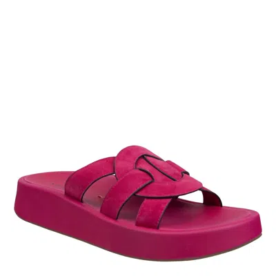 Naked Feet Women's Market Platform Sandals In Pink
