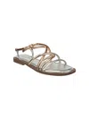 Naked Feet Women's Minimalist Sandal In Gold In Multi
