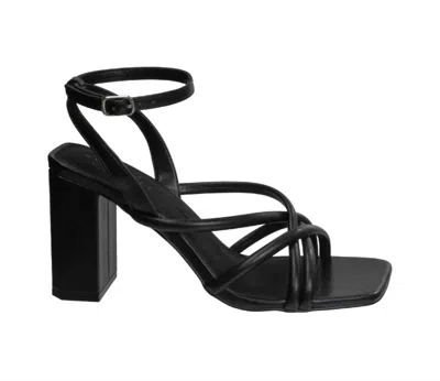 Naked Feet Women's Mood Heel Sandals In Black