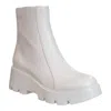 Naked Feet Xenus Lug Bootie In Grey