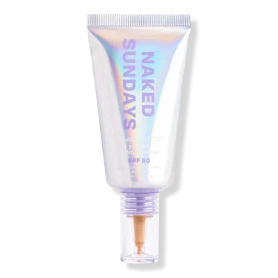 Naked Sundays Beautyscreen Mineral Peptide Foundation Tint Spf 50 - Shade 4