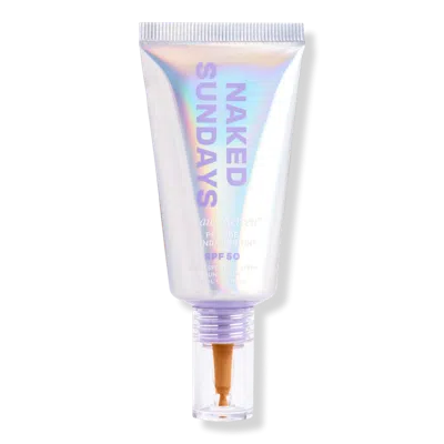 Naked Sundays Beautyscreen Mineral Peptide Foundation Tint Spf 50 - Shade 6