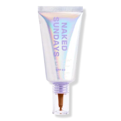 Naked Sundays Beautyscreen Mineral Peptide Foundation Tint Spf 50 - Shade 9