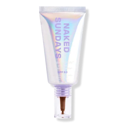Naked Sundays Beautyscreen Mineral Peptide Foundation Tint Spf 50 - Shade 9.6