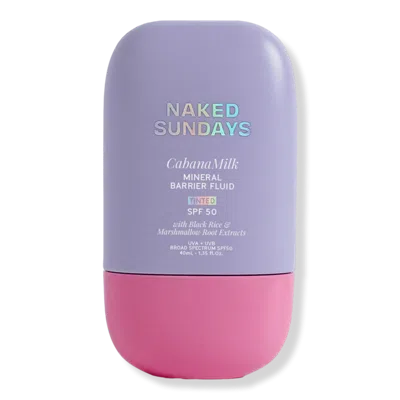 Naked Sundays Cabanamilk Mineral Barrier Fluid Spf 50