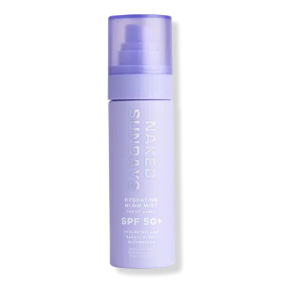 Naked Sundays Hydrating Glow Mist Setting Spray Spf 50+
