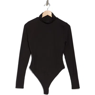 Naked Wardrobe Bare Turtleneck Bodysuit In Black