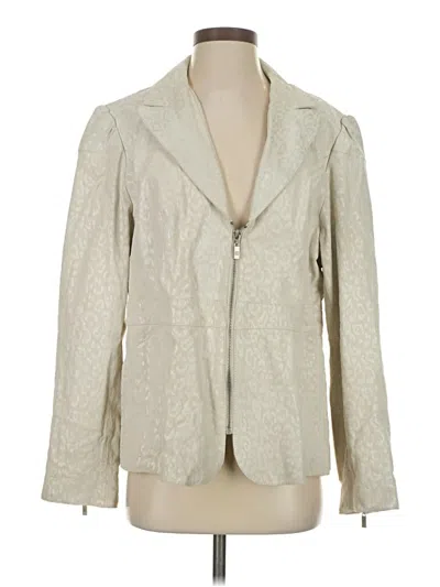 Pre-owned Naked Wardrobe Blazer Jacket In White