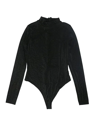 Pre-owned Naked Wardrobe Bodysuit In Black