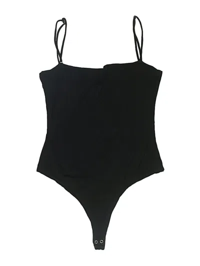Pre-owned Naked Wardrobe Bodysuit In Black