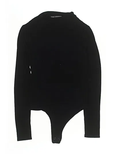 Pre-owned Naked Wardrobe Bodysuit In Black