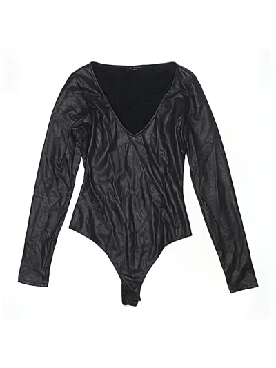 Pre-owned Naked Wardrobe Bodysuit In Black