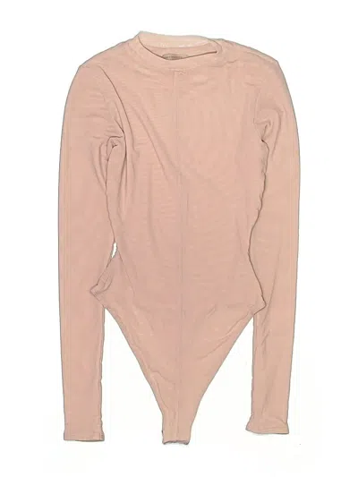 Pre-owned Naked Wardrobe Bodysuit In Brown