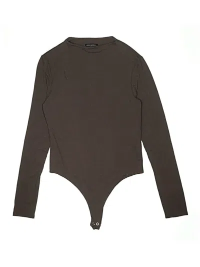 Pre-owned Naked Wardrobe Bodysuit In Brown