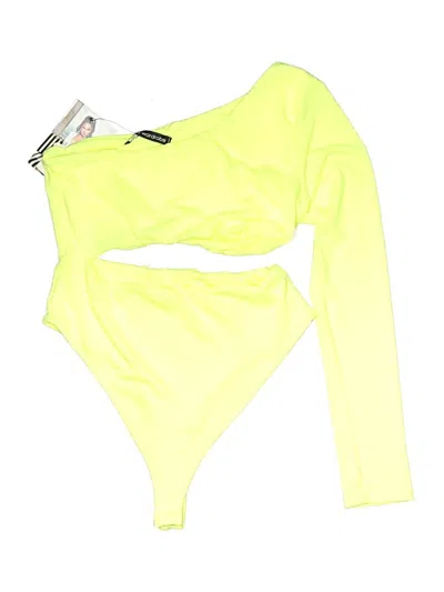 Pre-owned Naked Wardrobe Bodysuit In Green