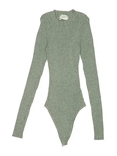 Pre-owned Naked Wardrobe Bodysuit In Green