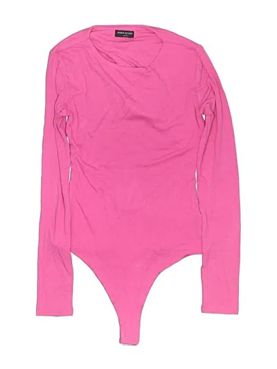 Pre-owned Naked Wardrobe Bodysuit In Pink