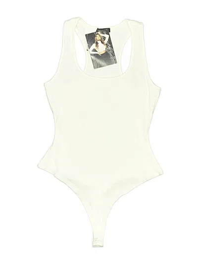 Naked Wardrobe Bodysuit In White
