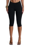 Naked Wardrobe Smooth Sculpt Crop Leggings In Black