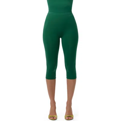 Naked Wardrobe Capri Leggings In Green