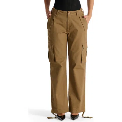 Naked Wardrobe Cargo Pants In Mocha