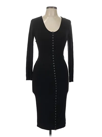 Pre-owned Naked Wardrobe Casual Dress In Black