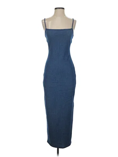 Pre-owned Naked Wardrobe Casual Dress In Blue