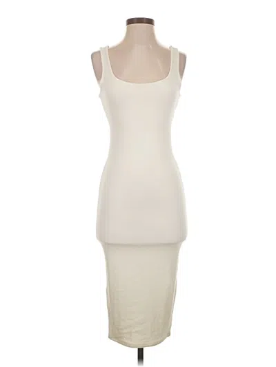 Pre-owned Naked Wardrobe Casual Dress In Ivory