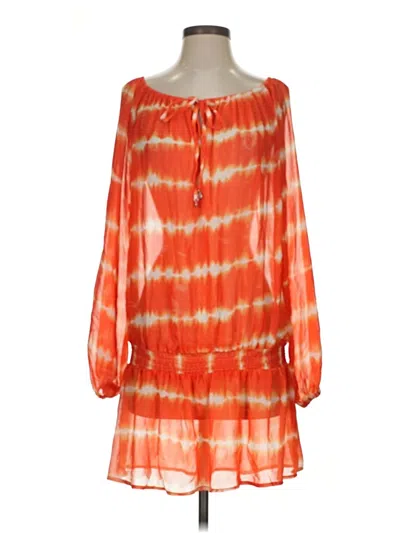 Pre-owned Naked Wardrobe Casual Dress In Orange