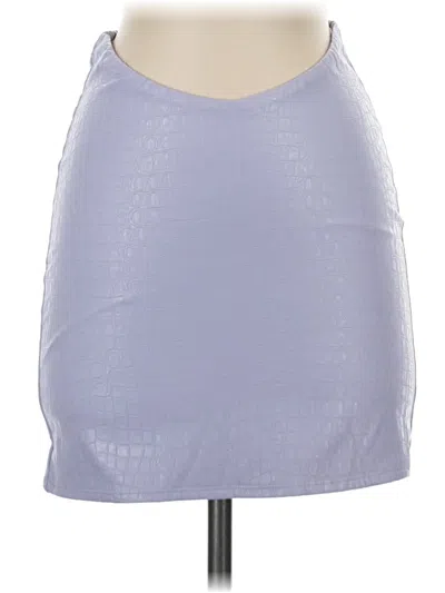 Pre-owned Naked Wardrobe Casual Skirt In Purple