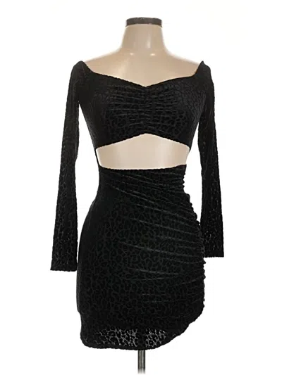 Pre-owned Naked Wardrobe Cocktail Dress In Black