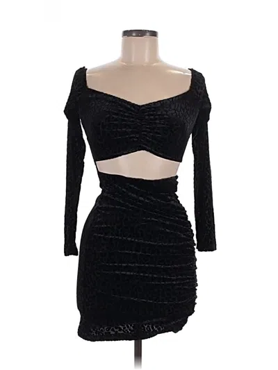 Pre-owned Naked Wardrobe Cocktail Dress In Black