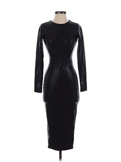 Pre-owned Naked Wardrobe Cocktail Dress In Black