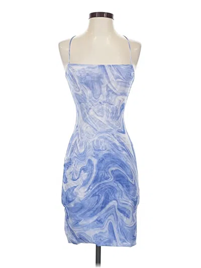 Pre-owned Naked Wardrobe Cocktail Dress In Blue