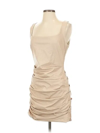 Pre-owned Naked Wardrobe Cocktail Dress In Brown