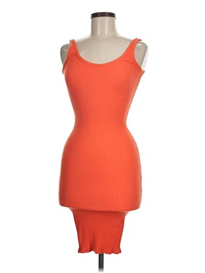 Pre-owned Naked Wardrobe Cocktail Dress In Orange