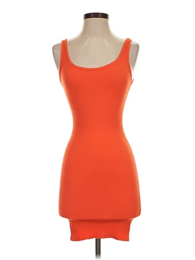 Pre-owned Naked Wardrobe Cocktail Dress In Orange