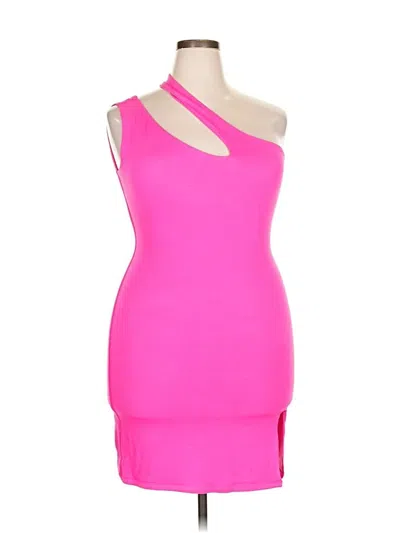 Pre-owned Naked Wardrobe Cocktail Dress In Pink