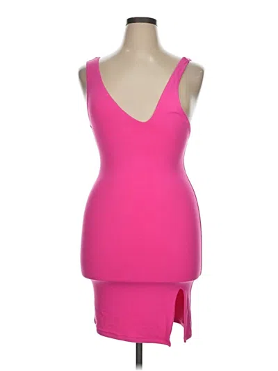 Pre-owned Naked Wardrobe Cocktail Dress In Pink