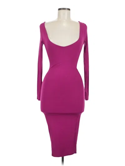 Pre-owned Naked Wardrobe Cocktail Dress In Purple