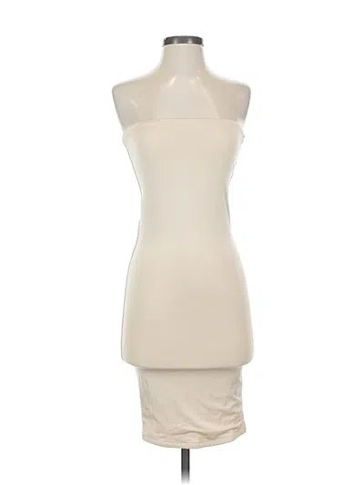 Pre-owned Naked Wardrobe Cocktail Dress In White