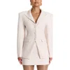 Naked Wardrobe Fitted Blazer In Brown
