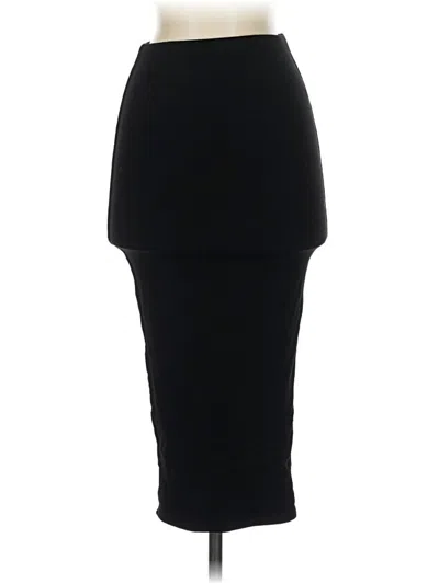 Pre-owned Naked Wardrobe Formal Skirt In Black