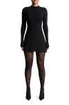 Naked Wardrobe Butter Me Up Long Sleeve Jumpsuit In Black