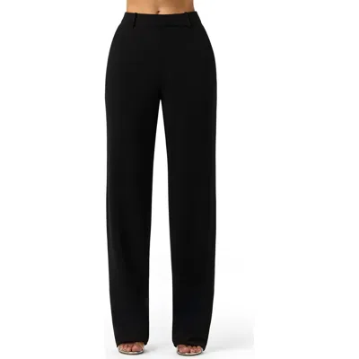 Naked Wardrobe High Waist Suiting Pants In Black
