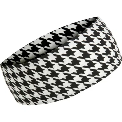 Naked Wardrobe Houndstooth Fabric Headband In Multi